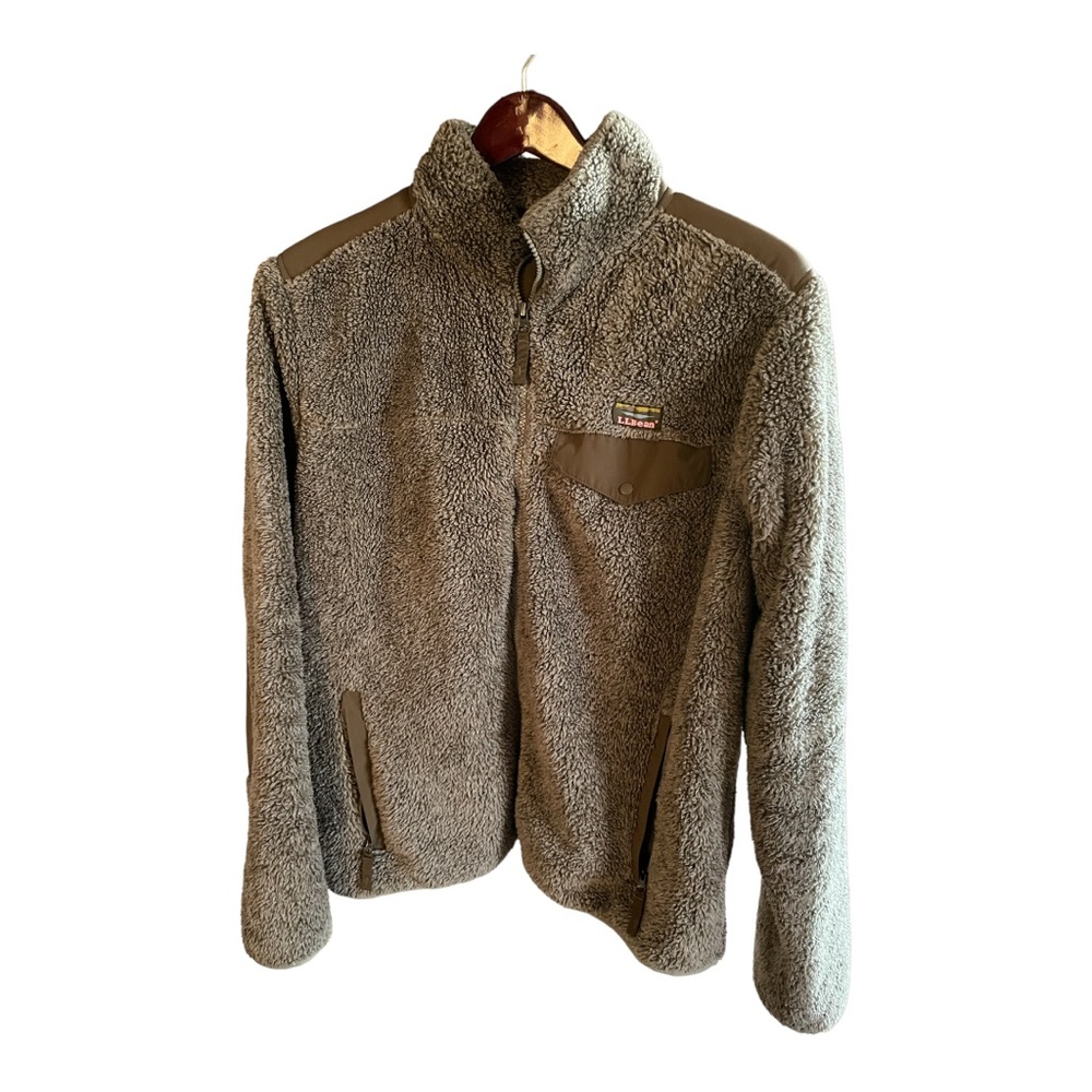 Men's L.L.Bean Hi-Pile Fleece, Jacket size M
